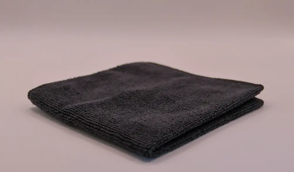 Microfiberklud – Sort 32 x 32cm